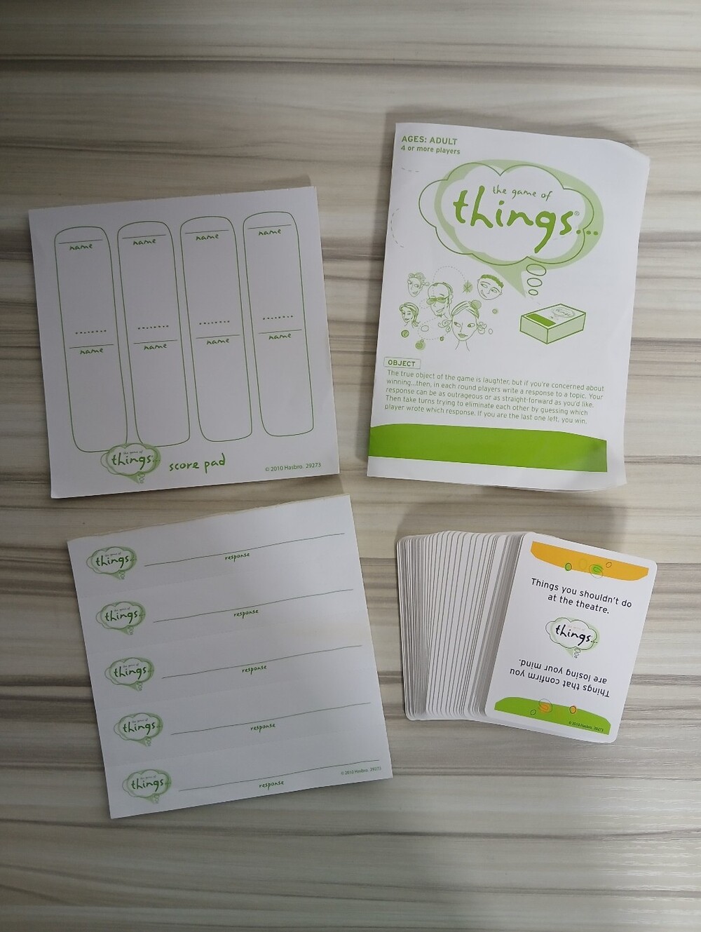 Hasbro Games - Scrabble Slam! * Yahtzee Hands Down * Things * Scattergories - Picture 6 of 9